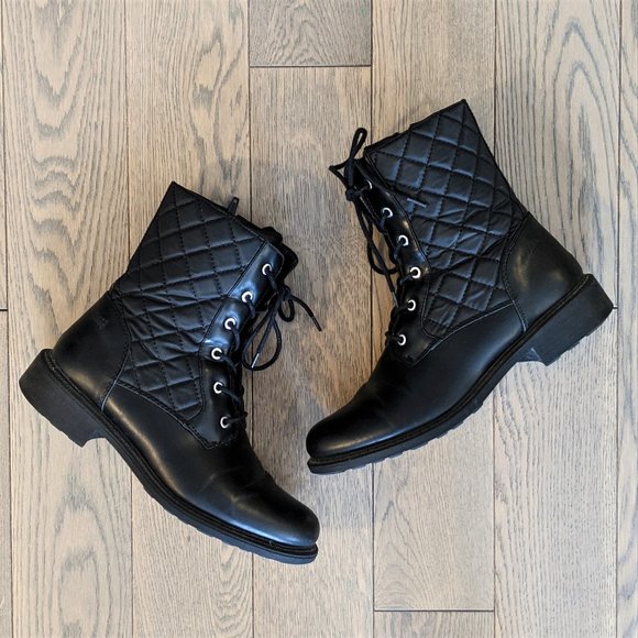 Cougar Shoes - Lace Up Combat Boots